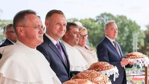 Miniatura: Prezydent na Jasnej Górze dziękował...