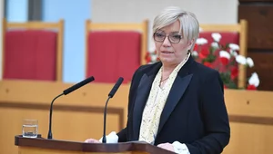 Miniatura: Julia Przyłębska mocno odpowiada sędziom...