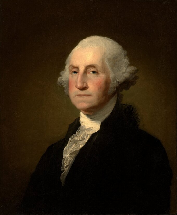 George Washington. Mal. Gilbert Stuart Williamstown