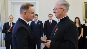 Miniatura: Order Odrodzenia Polski dla ks. prof....