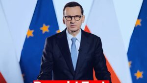 Miniatura: Morawiecki nagrał film w obcym języku....