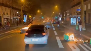 Miniatura: Paryż kolejny raz w ogniu. Szokujące filmy...