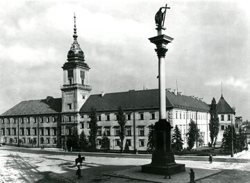 Zamek Królewski, fot. H. Poddębski 1933 