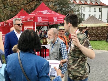 Piknik powstańczy PWPW 