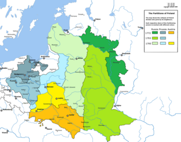 Ziemie polskie po&nbsp;trzech rozbiorach