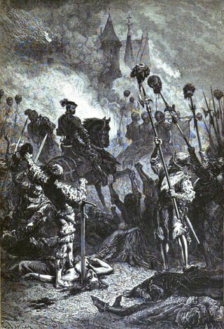 Florian Geyer po&nbsp;zwycięstwie pod&nbsp;Weinsbergiem. Wojny chłopskie w&nbsp;Niemczech