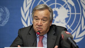 Miniatura: Sekretarz generalny ONZ leci do Moskwy....