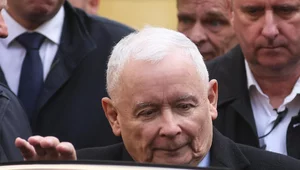 Miniatura: Debata w Końskich. Kaczyński na marszu:...