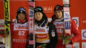 Miniatura: Kuusamo: Stoch i Żyła na podium