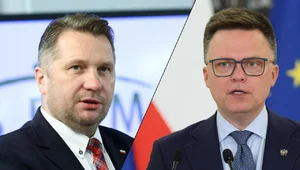 Miniatura: "Oferuję swój głos". Czarnek ma...