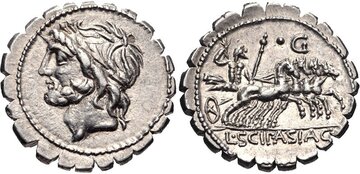Denar karbowany (106&nbsp;r. p.n.e.)