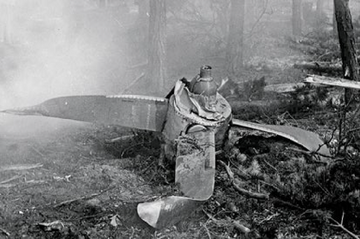 Fragment wraku rządoweg An-24.