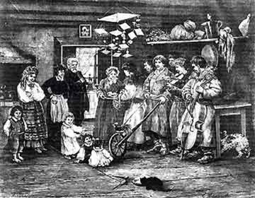 Kurek wielkanocny rys. Masłowski 1883