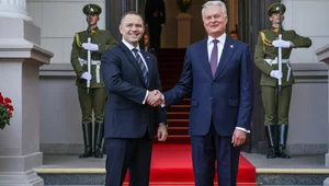 Miniatura: Nawrocki spotkał się z Nausedą....