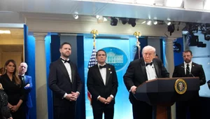 Miniatura: Strzelał na kolacji z Trumpem. To ich...