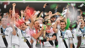 Miniatura: Legia Warszawa z tytułem mistrza Polski