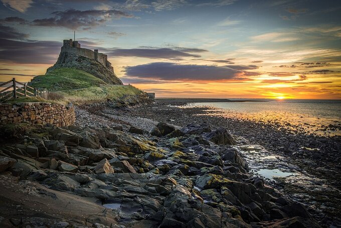 Wyspa Lindisfarne, Anglia
