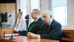 Miniatura: Kaczyński stawił się w sądzie. "Nie widzę...