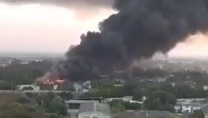 Potężny wybuch na Krymie. Słup dymu nad miejscowością