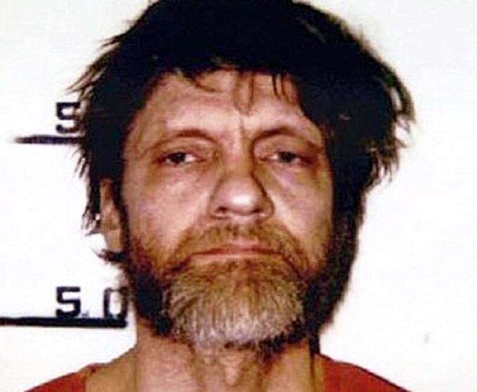Ted Kaczynski na zdjęciu wykonanym przez FBI