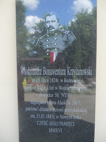 Odsłonięcie tablicy poświęconej W. Krzyżanowskiemu, 2016 r. 