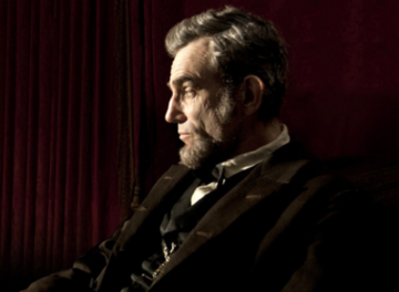 Daniel Day Lewis jako Abraham Lincoln w&nbsp;filmie "Lincoln"
