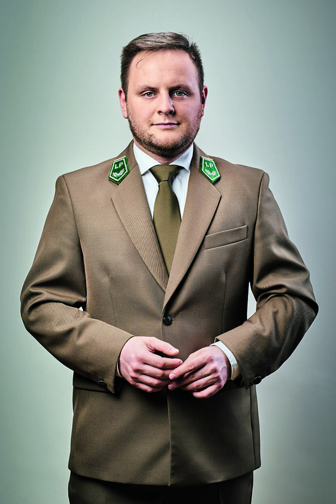 Michał Gzowski -&nbsp;rzecznik prasowy Las&oacute;w Państwowych