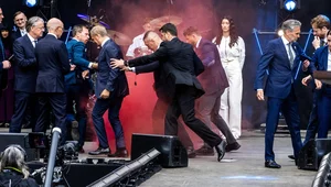 Miniatura: Incydent podczas wizyty Tuska w Holandii....