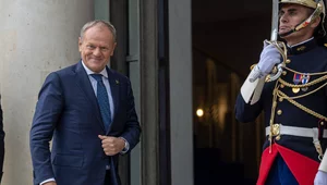 Miniatura: Tak Macron potraktował Tuska w Paryżu....