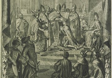 Koronacja Stanisława Leszczyńskiego w&nbsp;Warszawie w&nbsp;1705 roku