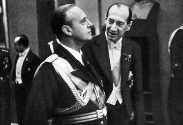 Joachim von Ribbentrop i&nbsp;J&oacute;zef Beck w&nbsp;Warszawie w&nbsp;styczniu 1939&nbsp;r.