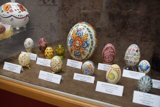 Pisanki i&nbsp;zdobione jajka w&nbsp;Muzeum Pisanki