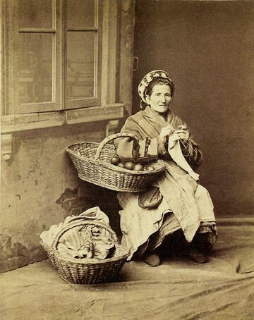 Konrad Brandel, Handlarka owoc&oacute;w, ok. 1879