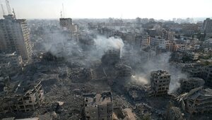 Miniatura: Naloty na Strefę Gazy i Liban. HRW oskarża...