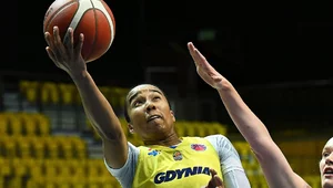 Miniatura: Gdańsk: Amerykanka, koszykarka VBW Arka...