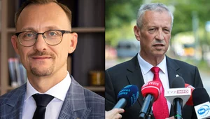 Miniatura: Dobrzyński zaczepił rzecznika prezydenta....