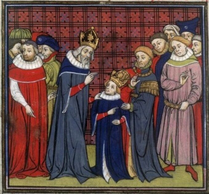 Karol Wielki i jego syn Ludwik Pobożny