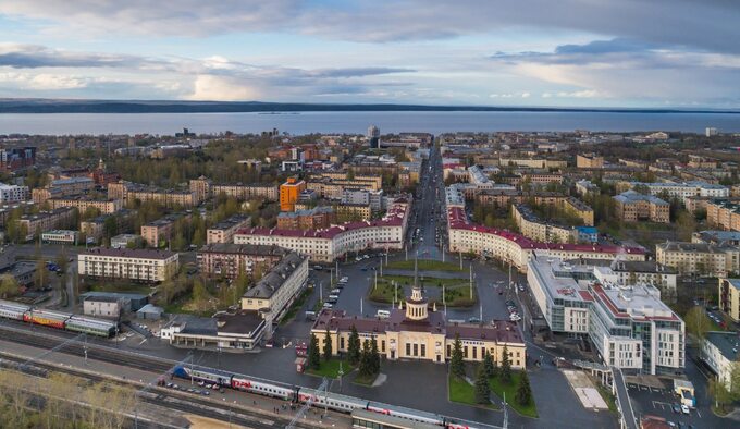 Pietrozawodsk, stolica Karelii (obecnie Rosja)