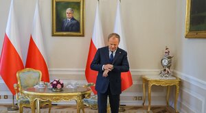 Miniatura: Tusk musiał czekać na prezydenta. Szef...