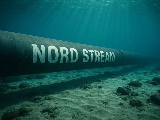 Gazociąg Nord Stream na dnie Morza Bałtyckiego