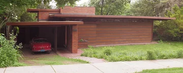 Dom Jacobsów, dom projektu Wrighta 