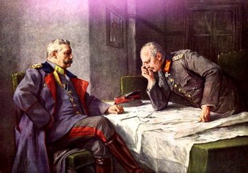 Hugo Vogel, Paul von Hindenburg i&nbsp;Erich Ludendorff