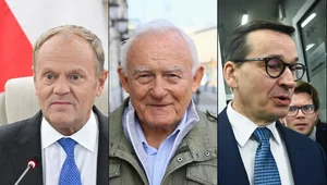 Miniatura: Premierzy Tusk, Morawiecki i Miller w...