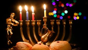 Miniatura: Stanowisko KUL ws. Chanuki. Studenci UKSW...