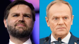 Miniatura: Tusk reaguje na słowa Vance'a. Poszło o...