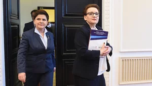 Miniatura: Szydło i Zalewska na obchodach Dnia...