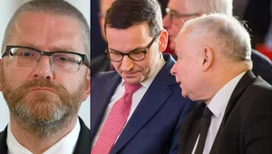 Miniatura: "Covidowe twarze". Partia Brauna uderza w PiS