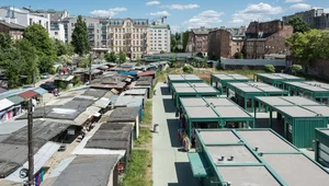 Miniatura: Kolejny pożar na bazarze Różyckiego....