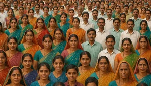 Miniatura: Czy Indie ludnościowo prześcigną Chiny?