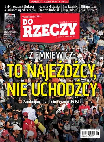 Tygodnik Do Rzeczy 38/2015 - Okładka 